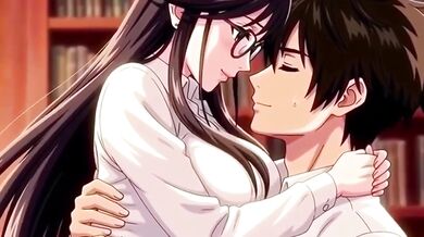 Sexy Japanese teacher turns PE class into hot sex training