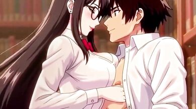 Sexy Japanese teacher turns PE class into hot sex training