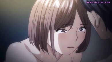 Horny for his big hentai cock she can't resist