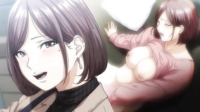 Horny for his big hentai cock she can't resist
