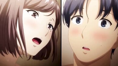 Horny for his big hentai cock she can't resist