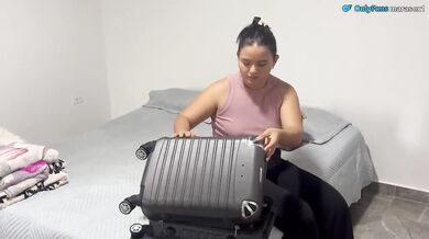 My Stepsister's Big Ass Leaks Cream While I Fuck Her Raw Hard
