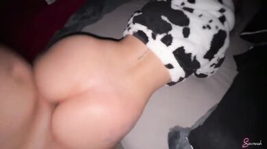 Latina girlfriend rough doggystyle creampie cum inside homemade