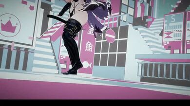 Cute Sexy Dance collides with MMD R18 Hentai Elf Vtuber tease