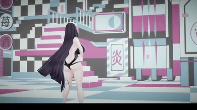 Cute Sexy Dance collides with MMD R18 Hentai Elf Vtuber tease