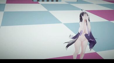 Cute Sexy Dance collides with MMD R18 Hentai Elf Vtuber tease