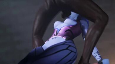 Widowmaker First Day Secretary Gets Fucked Hard by Boss BBC Anal
