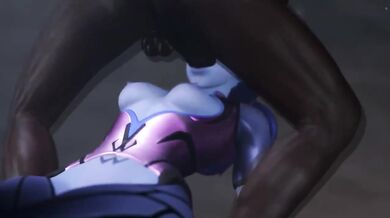 Widowmaker First Day Secretary Gets Fucked Hard by Boss BBC Anal