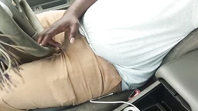 Meet the horny 90 year old granny driving with her soaking wet pussy
