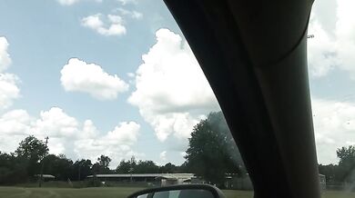 Meet the horny 90 year old granny driving with her soaking wet pussy