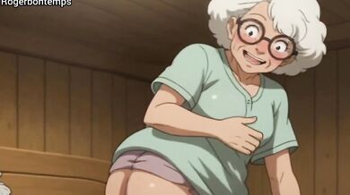 Granny and Old Man Compilation Raw Hentai Fuckfest
