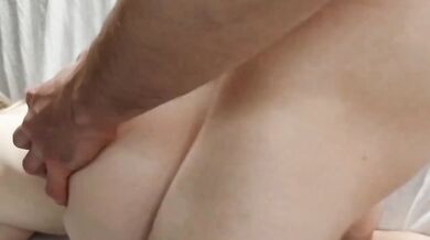 Morning sex with my wife big dick creampie perfect ass doggystyle