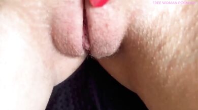 Tight blonde’s swollen clit craves pounding crushed in solo session