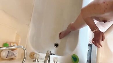 Simple clothes hana gets them off while dominant woman watches