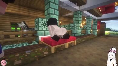 Goku cheats with Ada Wong and Lady Dimitrescu busty anal deepthroat swallow Minecraft