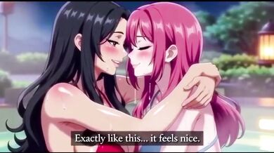 Lesbian milfs destroy each other in steamy hot bath scissor fight