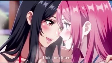 Lesbian milfs destroy each other in steamy hot bath scissor fight