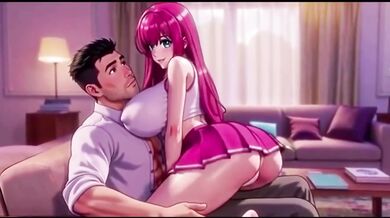 Stepdaughter destroys stepdad pure taboo anal creampie
