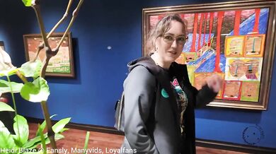 Whangarei sex vlog destroyed by curvy milf creampie after museum
