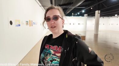 Whangarei sex vlog destroyed by curvy milf creampie after museum