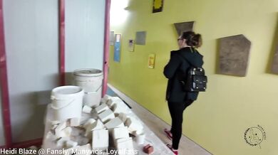 Whangarei sex vlog destroyed by curvy milf creampie after museum