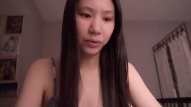 Handcuffed Asian cutie gets stuffed deep while ASMR moans leak