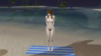 Wicked whims sims she gets destroyed on the beach