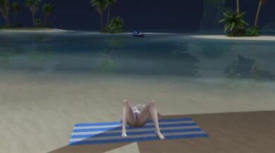 Wicked whims sims she gets destroyed on the beach