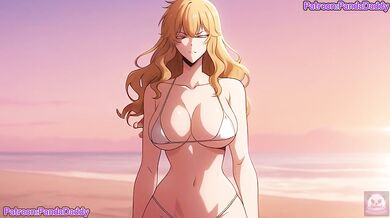 Solo Leveling Gina Bikini Blow Job Big Tits Rough Sex
