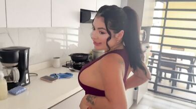 My wife’s away so I fuck the maid’s dripping 18 year old latina culo raw POV