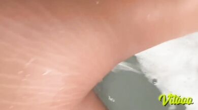 Latina in hot tub gets fucked hard by boyfriend raw pov big ass jacuzzi sex