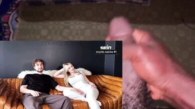 My friend’s girlfriend left alone with his massive dick and her big ass creampie fantasy