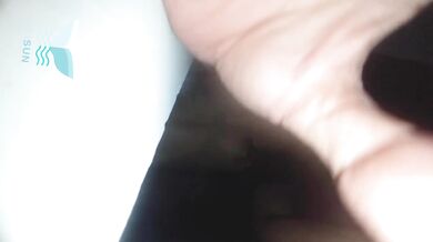 real couple gets creampie facial while husband watches huge cock sucking