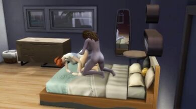 Lesbian Sim Fingering and Pussy Licking Animated Thrills