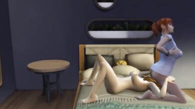 Lesbian Sim Fingering and Pussy Licking Animated Thrills