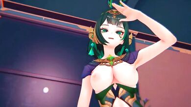 Nefer hardcore sex dance night Genshin Impact uncensored