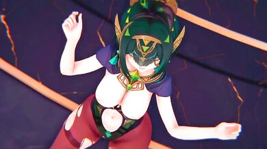 Nefer hardcore sex dance night Genshin Impact uncensored