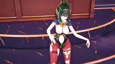 Nefer hardcore sex dance night Genshin Impact uncensored