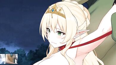 Hardcore orc ravishes blonde milf creampie bdsm rough elf hentai