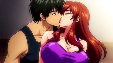 Yoga instructor seduced by student then ends up with big tits milked creampie