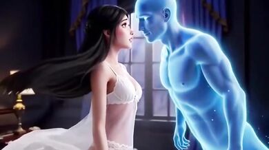 Haunted Wife Gets Fucked by Ghost husband every Night