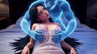 Haunted Wife Gets Fucked by Ghost husband every Night