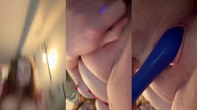 POV amateur imagines your hard cock as her filthy toy