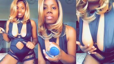 Countess Yessi Evans Destroys with First Riding Crop Strike Ebony FemDom