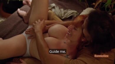 Feeling every inch creampied in slow sensual sex on camera