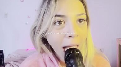 Petite throat wrecked by throbbing dick until she gags and can't scream