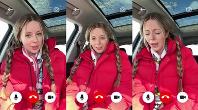 Facetime JOI from my car with public orgasm instruction