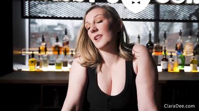 Fucking the Slutty MILF Bartender Clara Dee POV raw virtual sex
