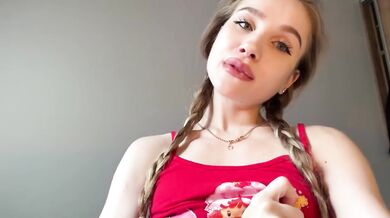 Hot blonde college slut finger fucks herself on onlyfans