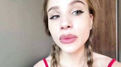 Hot blonde college slut finger fucks herself on onlyfans